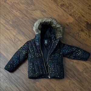 Rothschild Black Jacket with Colorful Stars